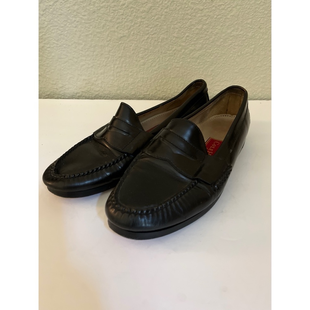 Cole Haan City Black Leather Loafers Men’s Size 8.5